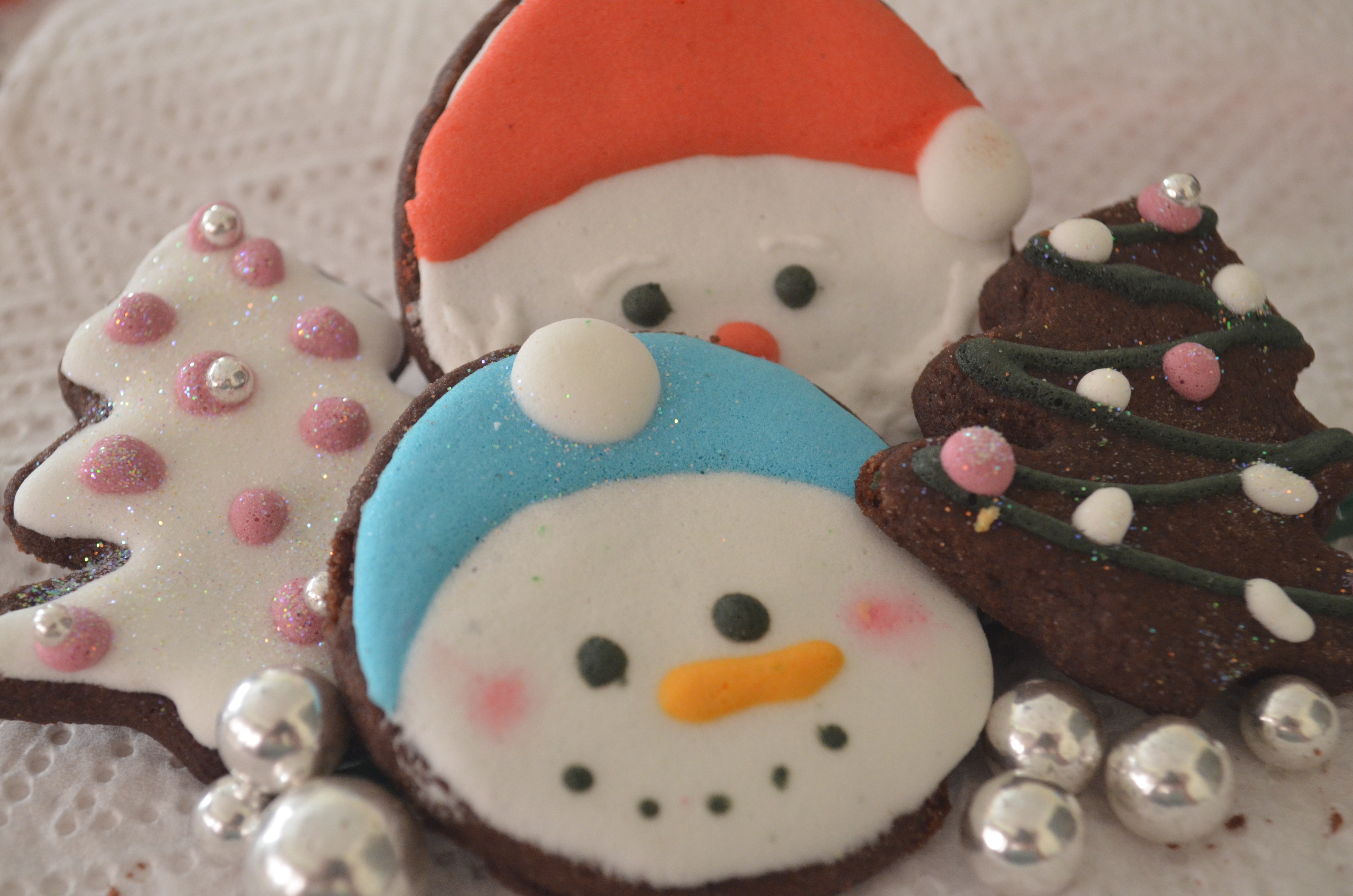 Chocolate Christmas cookies